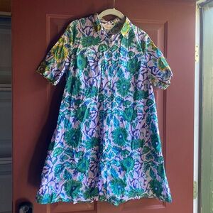 Gorman floral print button front dress